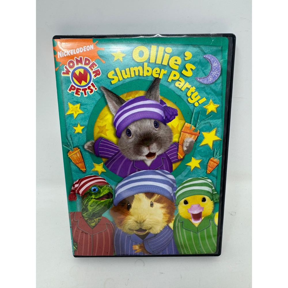Nickelodeon Wonder Pets Ollie's Slumber Party DVD 2009 Nick Jr Kids Animated